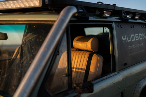 Detail Shot of Endak Hudsons Expedition Range Rover by Hudson Coachworks | Range Rover Classic | Range Rover Restoration | Expedition Series Range Rover | Touring Range Rover