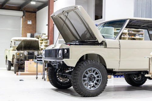 A Hudson Coachworks Signature Program in the build process | Hudson Coachworks Signature Range Rover | V8 Range Rover | Supercharged Range Rover | LS Range Rover | Custom Range Rover | Range Rover Classic